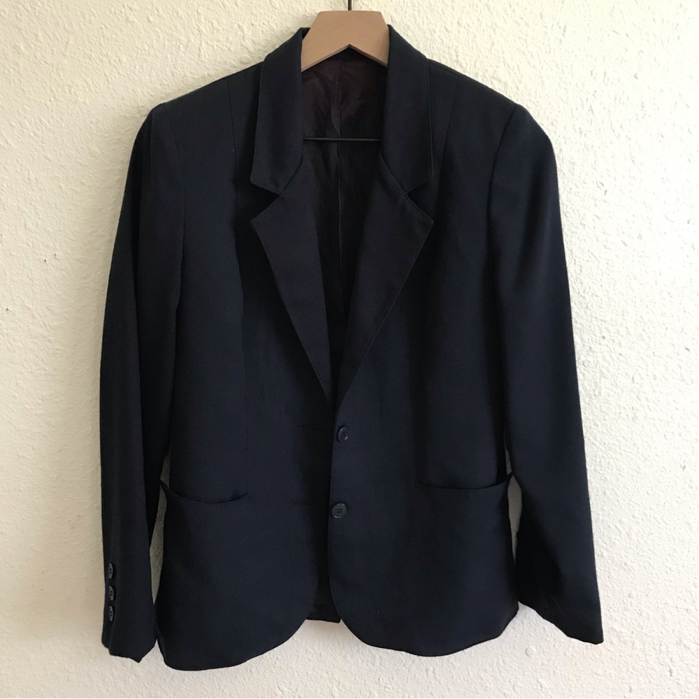 Vintage MJ Concepts in Sportswear navy blazer